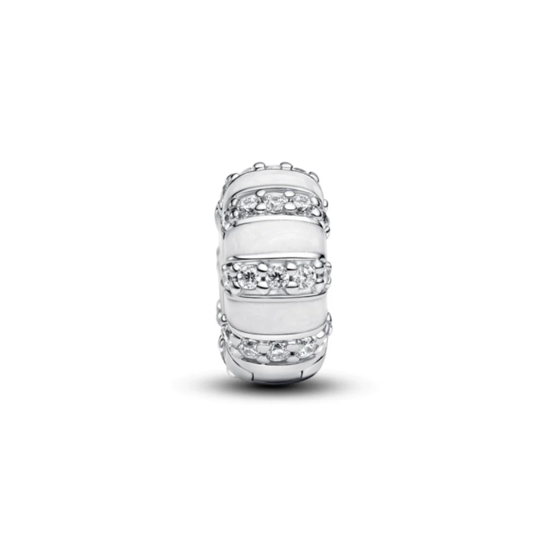 Pandora Moments Stones & Enamel lukkopala, hopea, 793785C01 - Image 2