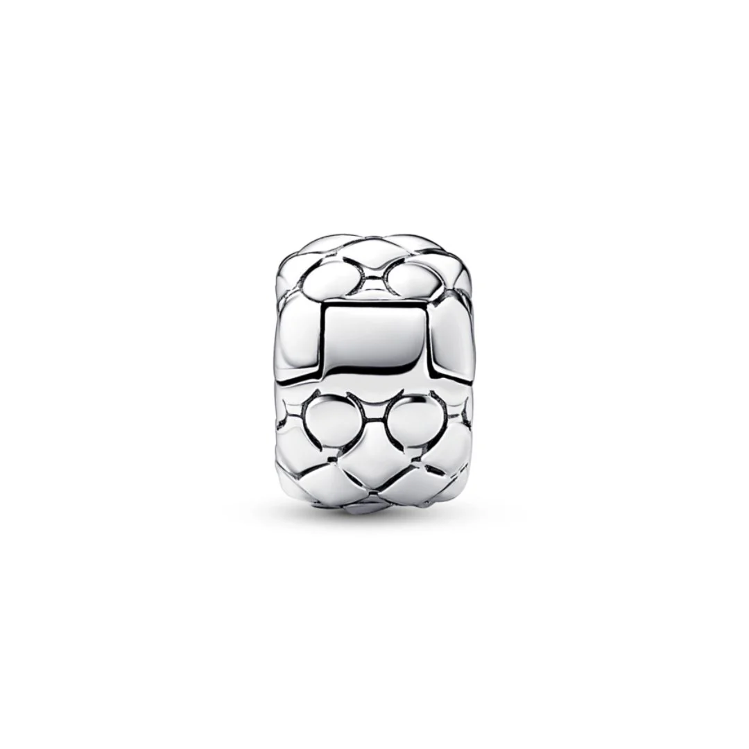 Pandora Moments Studded lukkopala, hopea, 792746C00 - Image 2