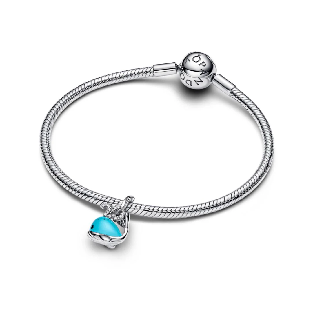 Pandora Moments Turquoise-coloured Whale hela, hopea, 793822C01 - Image 2