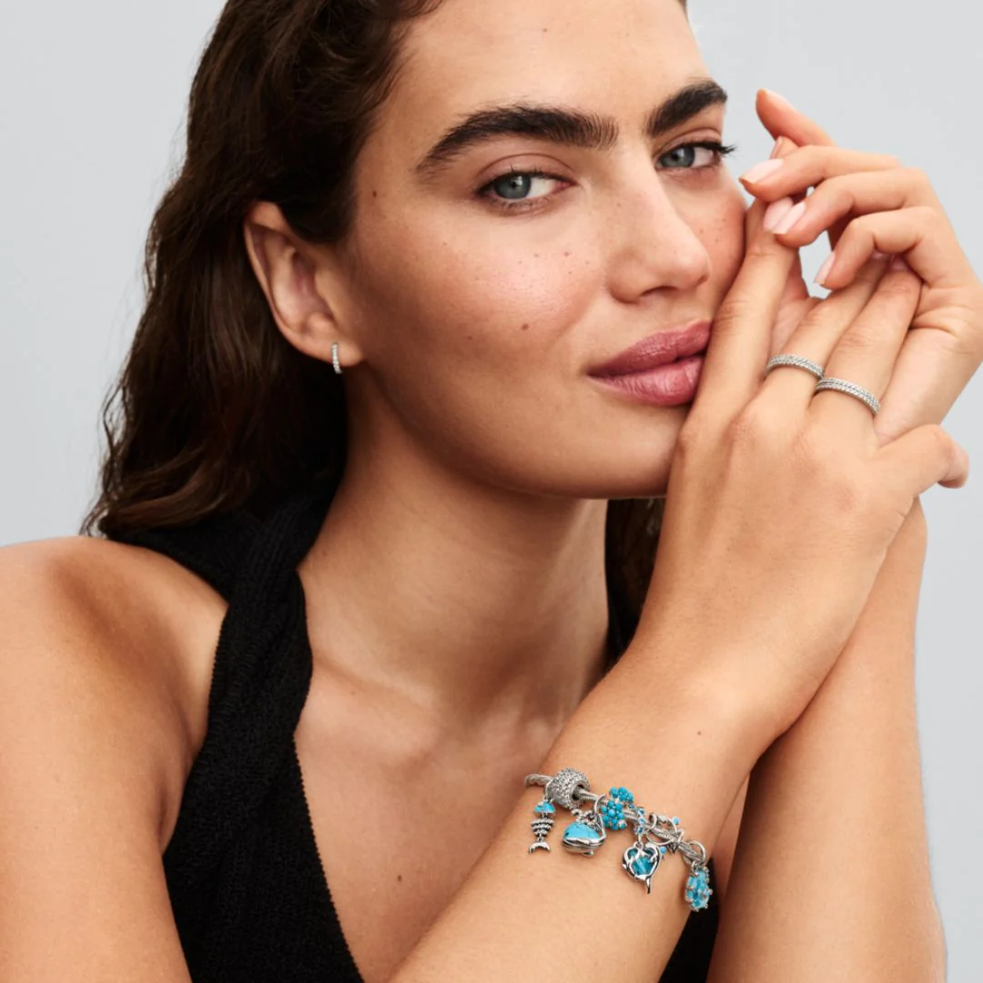 Pandora Moments Turquoise-coloured Whale hela, hopea, 793822C01 - Image 3
