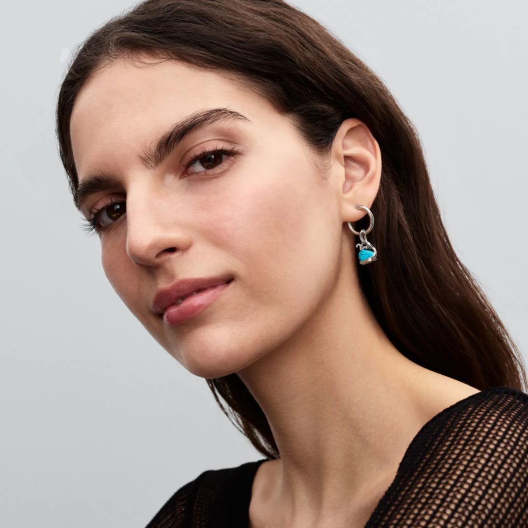 Pandora Moments Turquoise-coloured Whale hela, hopea, 793822C01 - Image 4