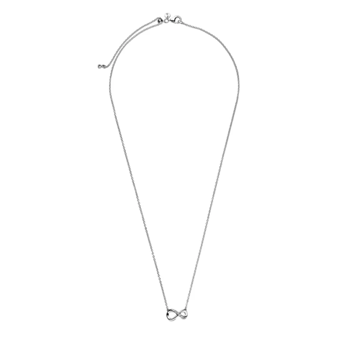 Pandora Sparkling Infinity Collier kaulakoru, hopea, 398821C01-50 - Image 3