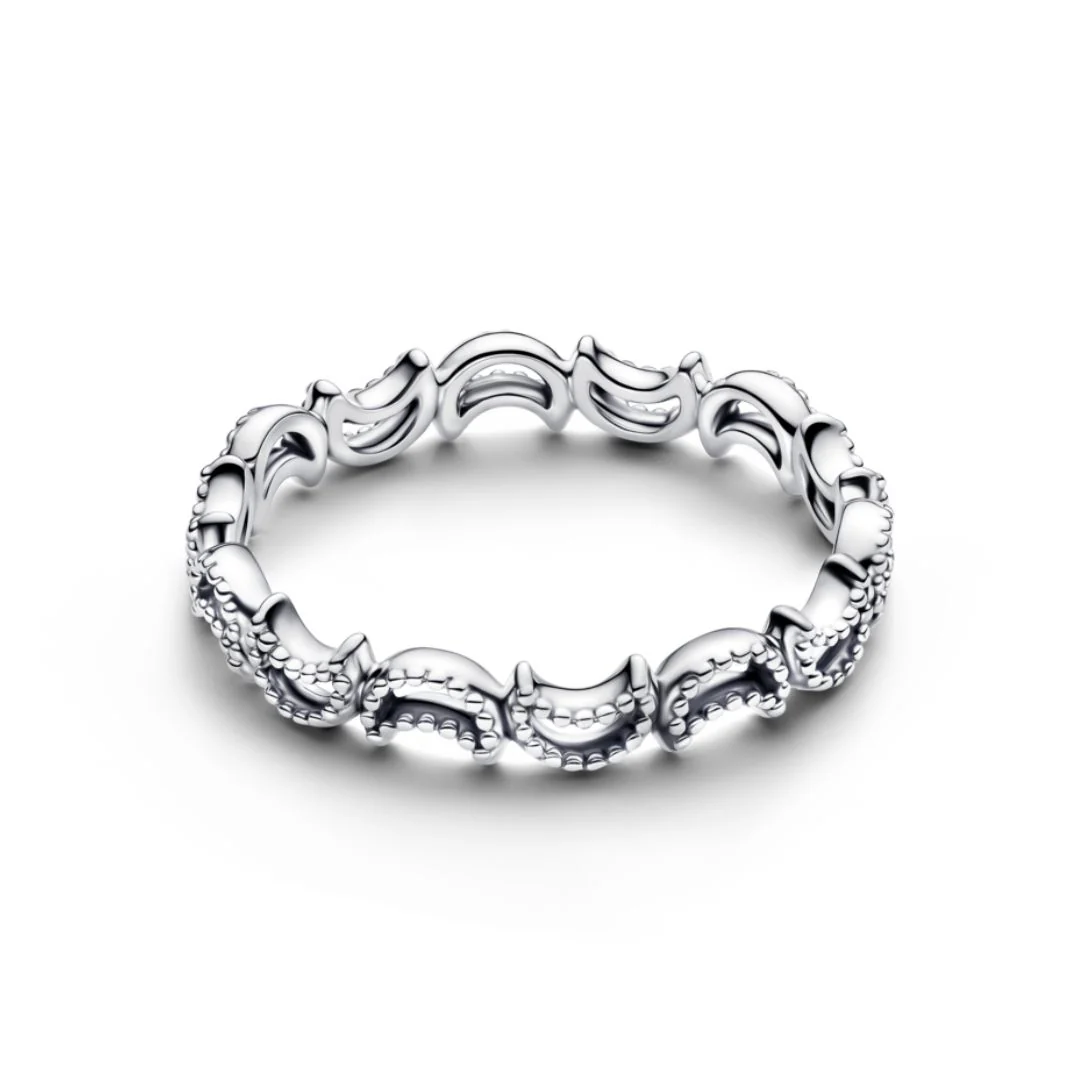 Pandora Timeless Crescent Moon sormus, hopea, 194258C00 - Image 2