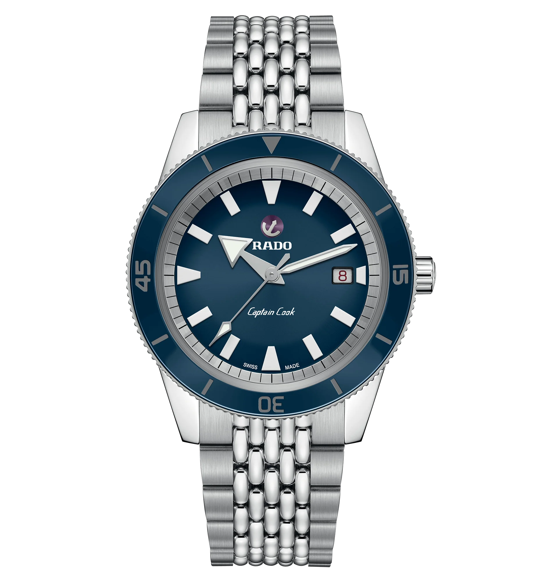 Rado Captain Cook Automatic R32505203, miesten rannekello