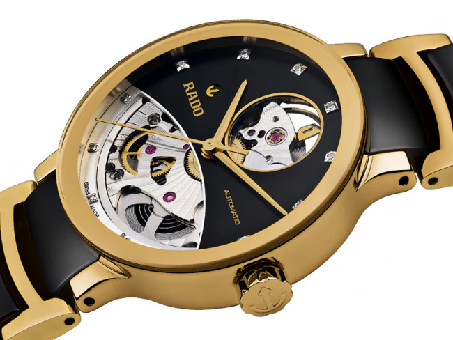 Rado Centrix Automatic Diamonds Open Heart R30246712, naisten rannekello - Image 2