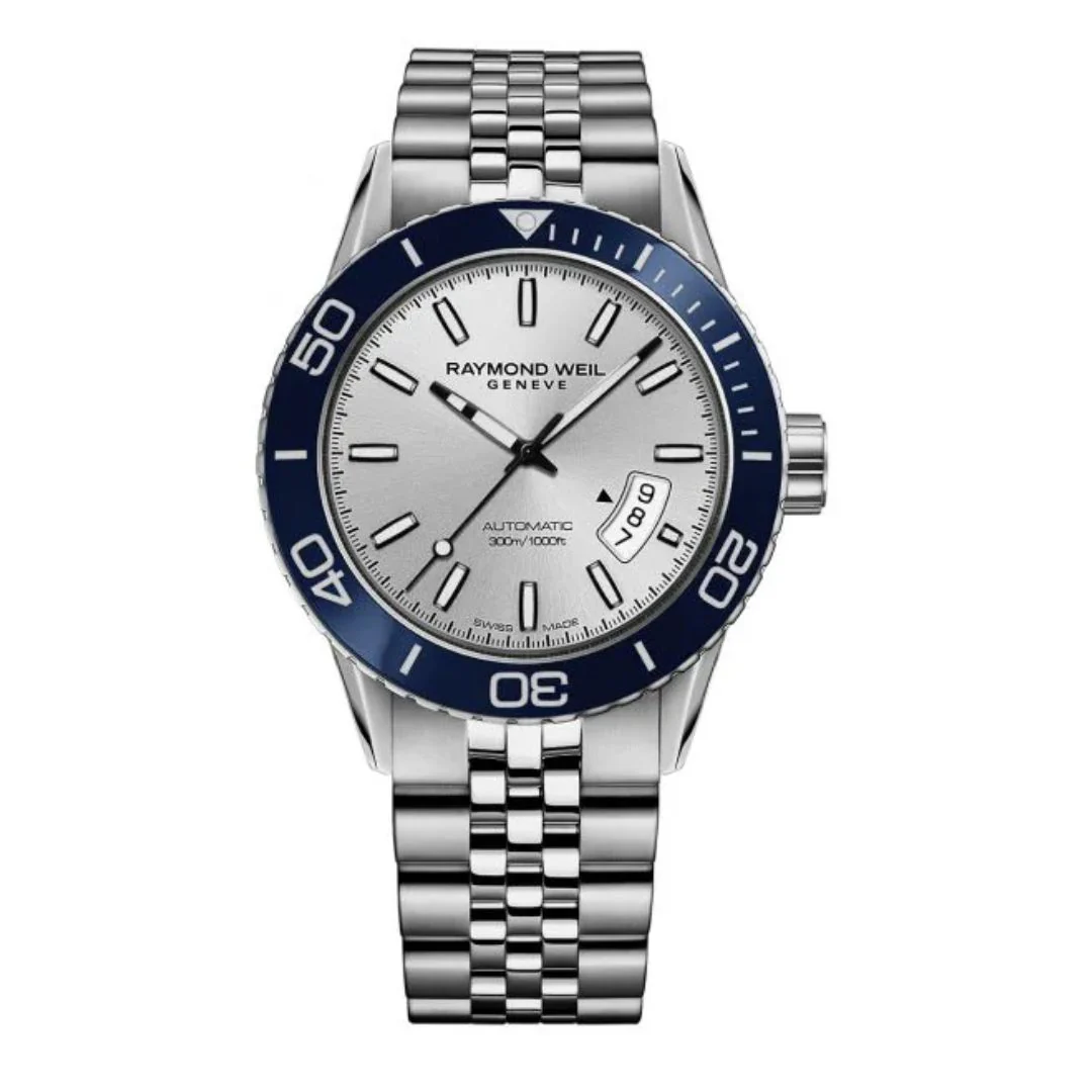 Raymond Weil Freelancer Diver 2760-ST4-65001, rannekello