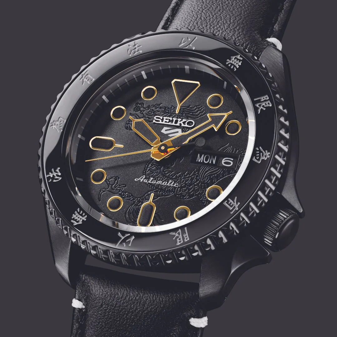 Seiko 5 Sports 55th Anniversary Bruce Lee Limited Edition rannekello, SRPK39K1 - Image 2