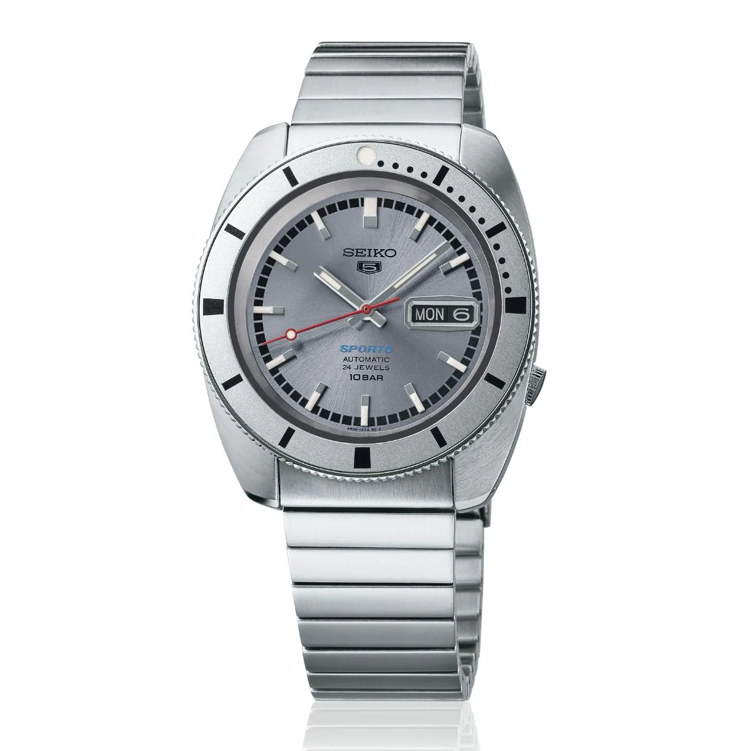 Seiko 5 Sports Heritage Design Re-creation Limited Edition SRPL03K1 rannekello