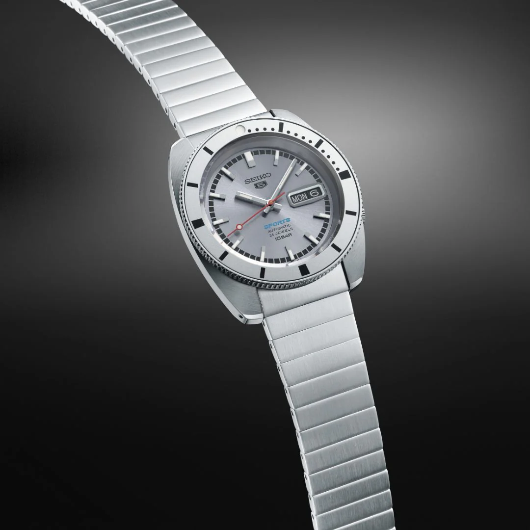 Seiko 5 Sports Heritage Design Re-creation Limited Edition SRPL03K1 rannekello - Image 3