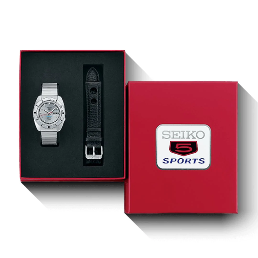 Seiko 5 Sports Heritage Design Re-creation Limited Edition SRPL03K1 rannekello - Image 5