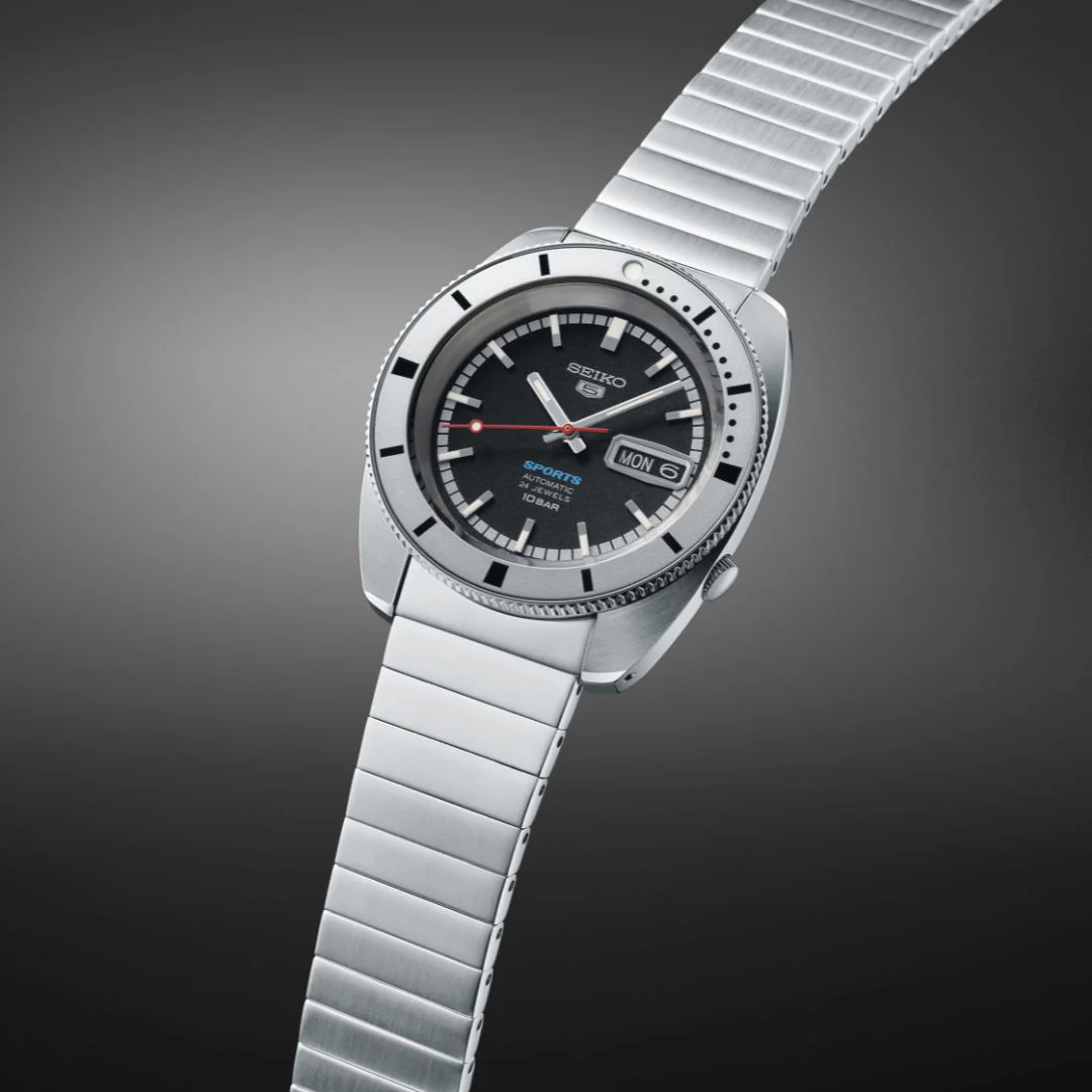 Seiko 5 Sports Heritage Design Re-creation Limited Edition SRPL05K1 rannekello - Image 3