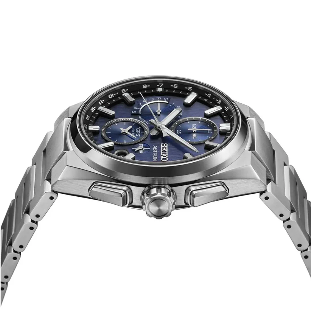 Seiko Astron GPS Solar Dual-Time Chronograph rannekello, SSH161J1 - Image 2
