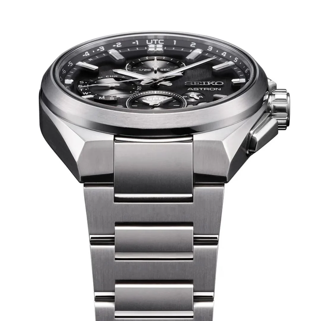 Seiko Astron GPS Solar Dual-Time Chronograph rannekello, SSH163J1 - Image 5