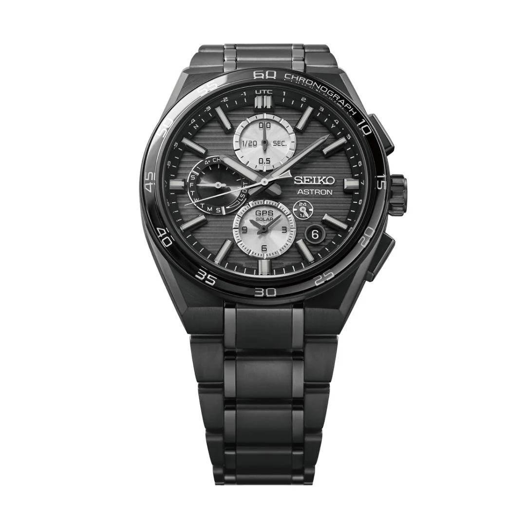 Seiko Astron Premium GPS Solar Dual-Time Chronograph rannekello, SSH179J1 - Image 2