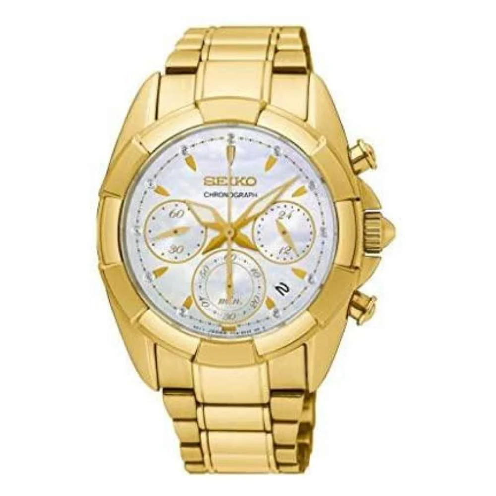 Seiko Chronograph Diamonds SRW782P1 rannekello