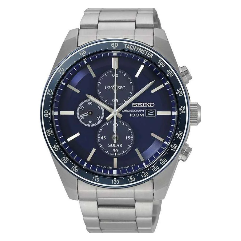 Seiko Chronograph Solar SSC719P1 rannekello