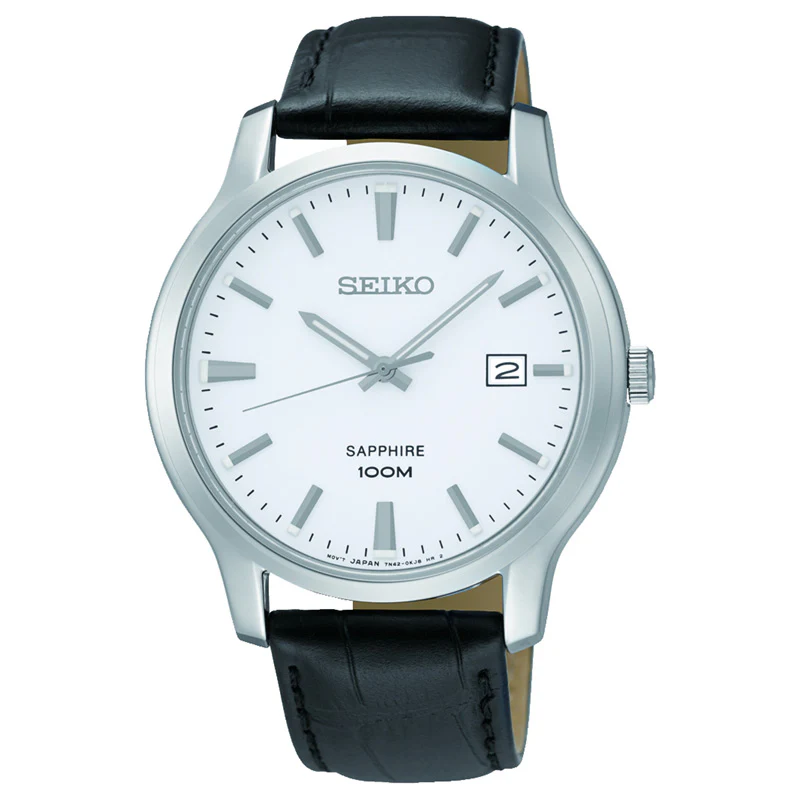Seiko Dress SGEH43P1, miesten rannekello safiirilasilla