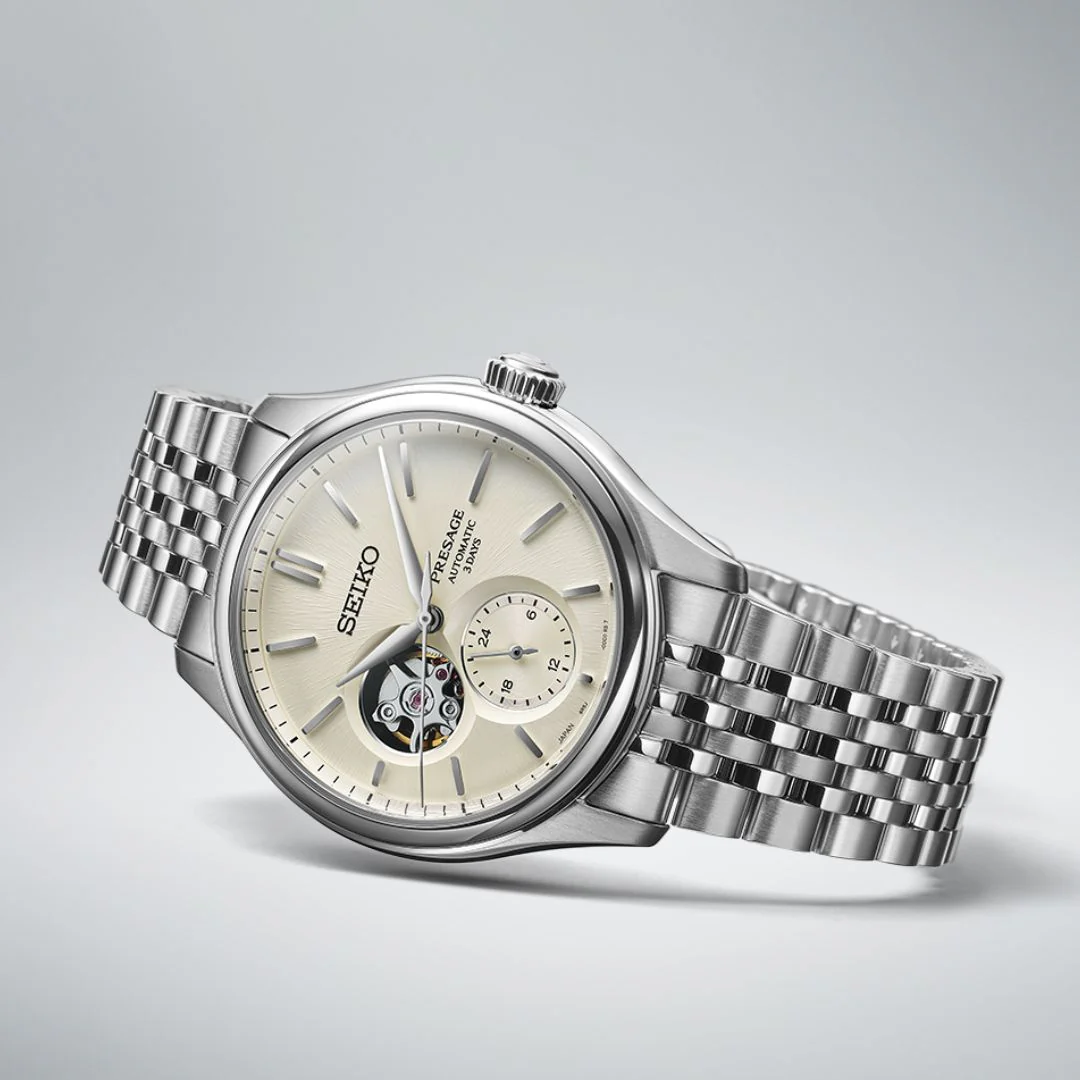 Seiko Presage Classic Open Heart rannekello, SPB469J1 - Image 4