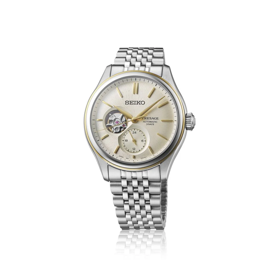 Seiko Presage Classic Open Heart rannekello, SPB480J1 - Image 4