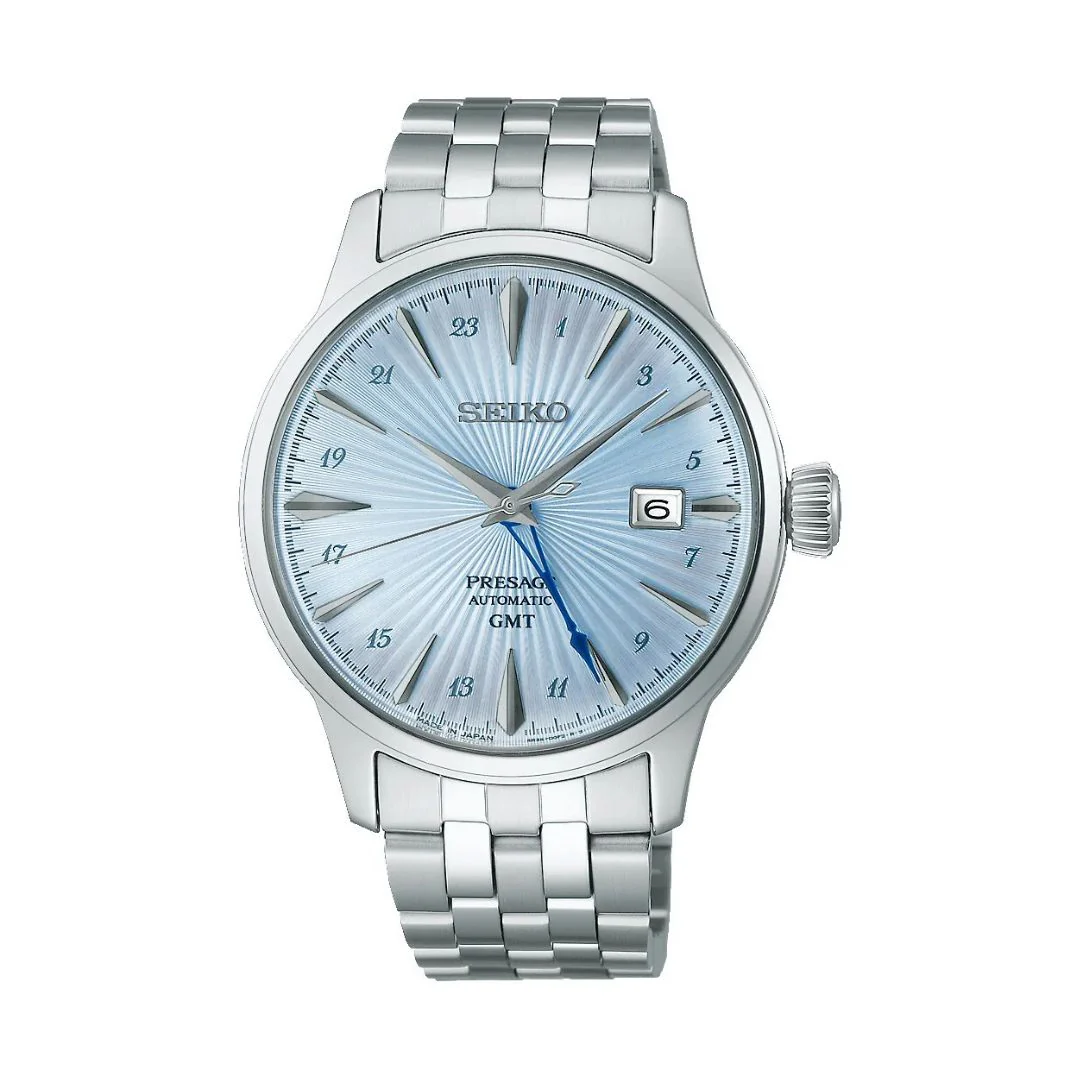 Seiko Presage Cocktail Time GMT Skydiving rannekello, SSK037J1