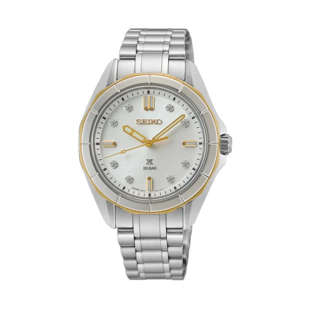 Seiko Prospex Dune & Dawn Marine Sports rannekello timanteilla, SUR618J1