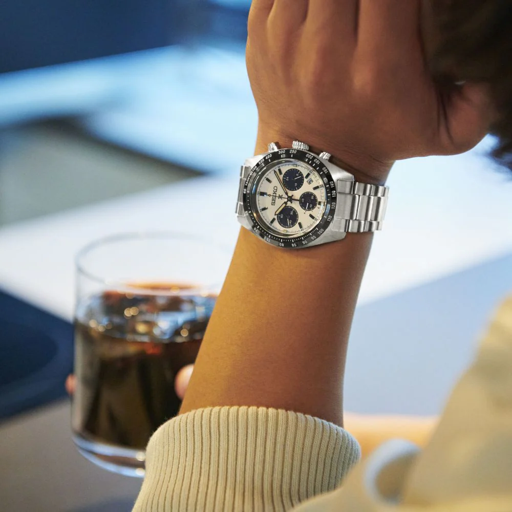 Seiko Prospex Speedtimer Solar Chronograph SSC813P1 rannekello - Image 3