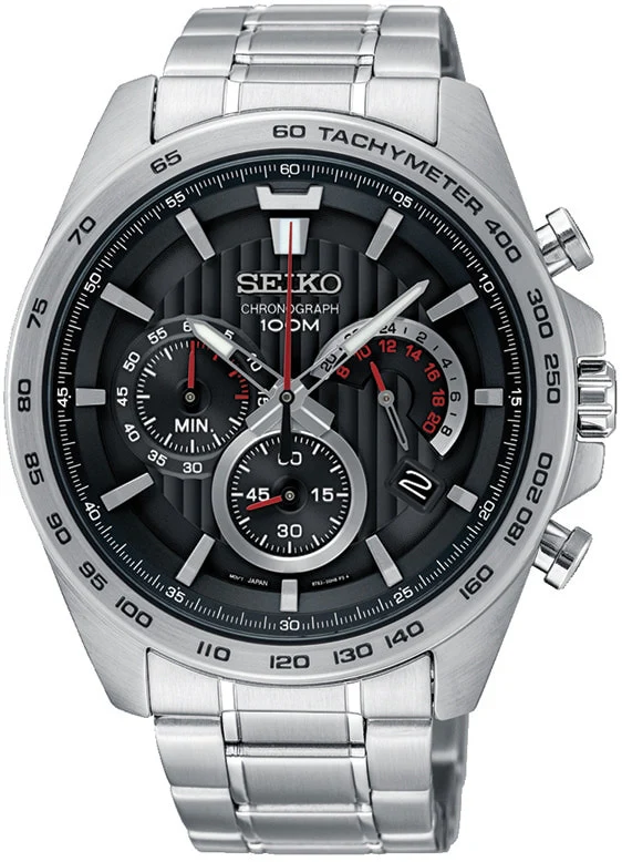 Seiko Sports Chronograph SSB299P1, miesten rannekello