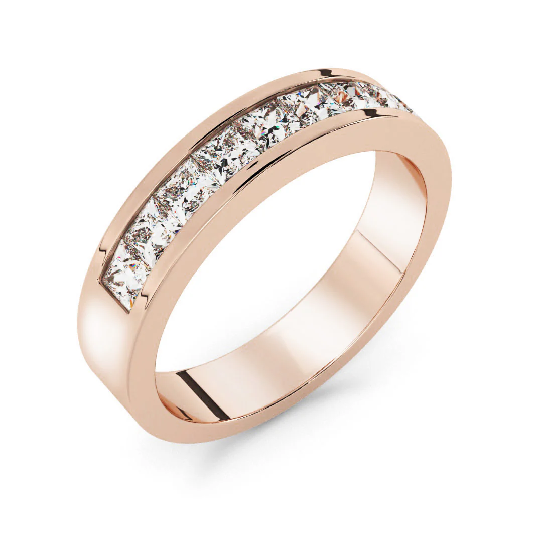 Silván Ariel timanttisormus 0,90ct, rosekultaa, Silván vihkisormukset - Image 2