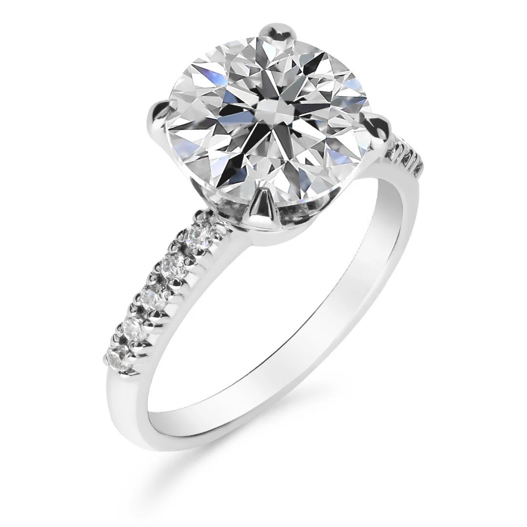 Silván Charlotte timanttisormus 3,22ct, valkokultaa, Silván vihkisormukset - Image 2
