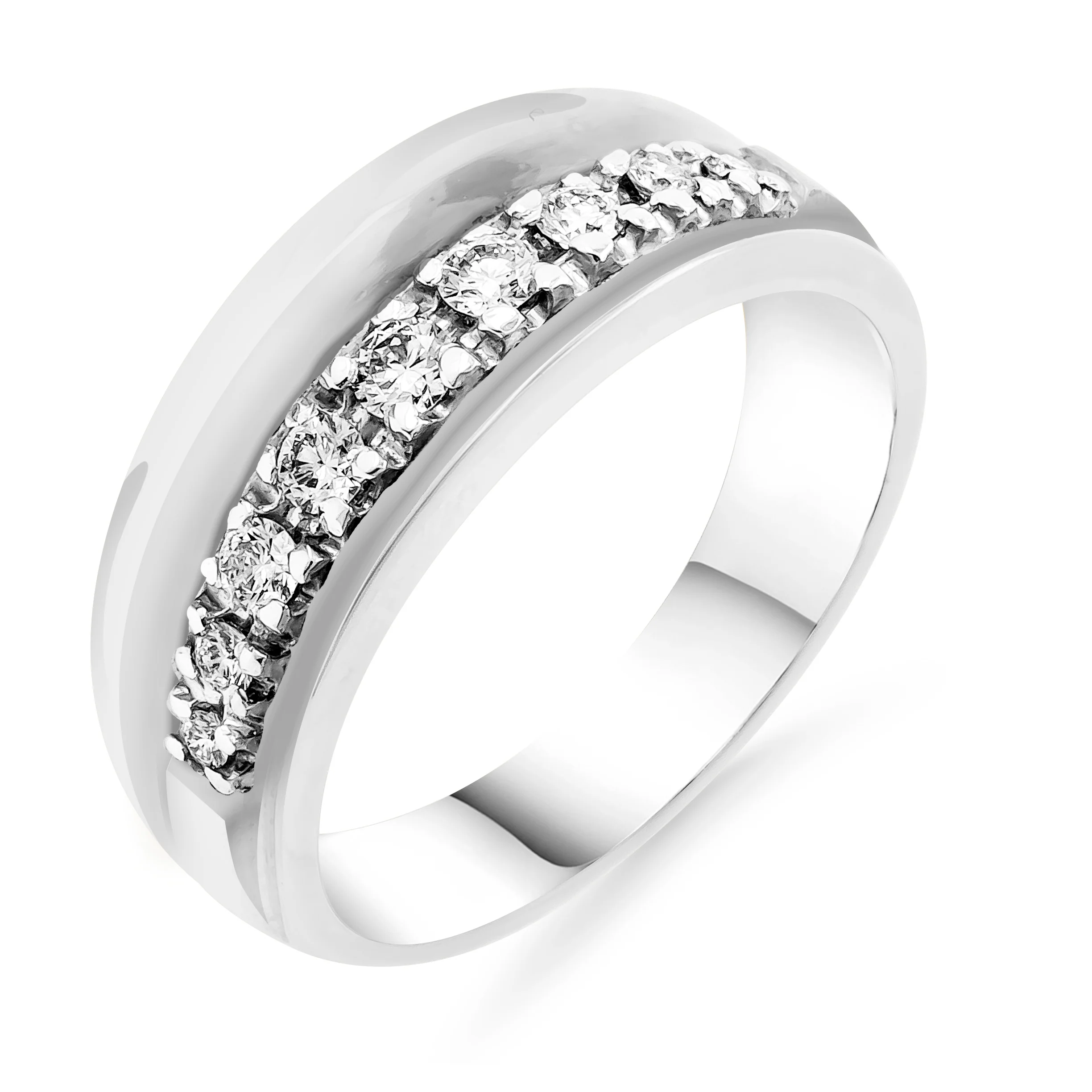 Silván Daria timanttisormus 0,25ct, valkokultaa, Silván vihkisormukset