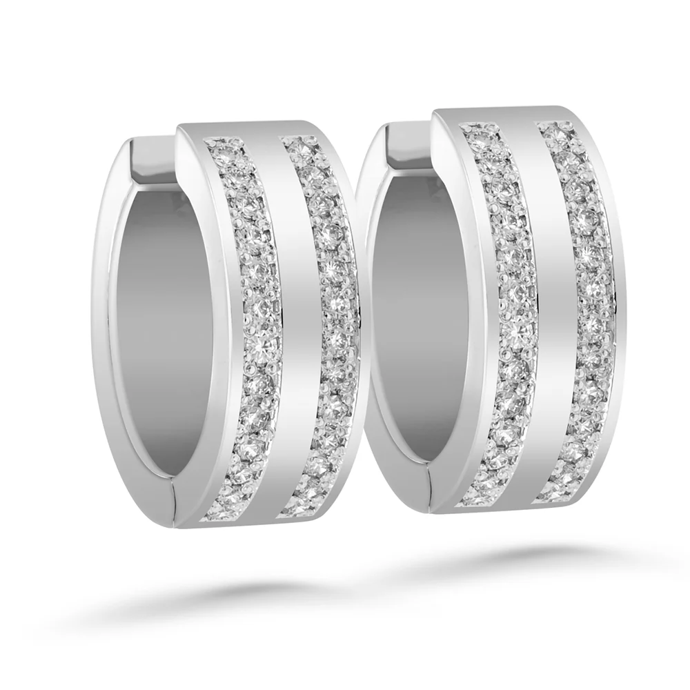 Silván Henrietta timanttikorvakorut 0,52ct, valkokultaa, Silván timanttikorut