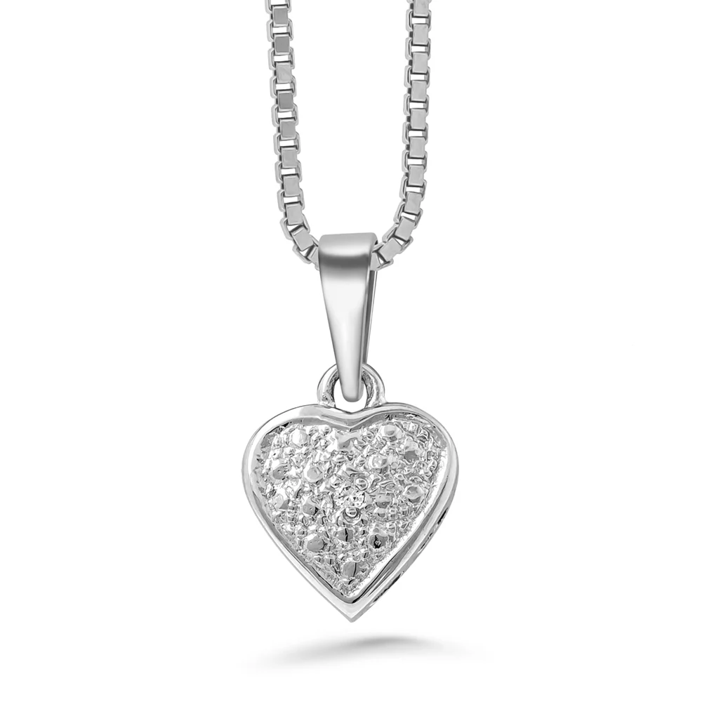 Silván Henrietta timanttiriipus 0,01ct, valkokultaa, Silván timanttikorut