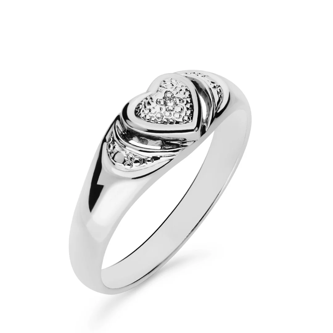 Silván Henrietta timanttisormus 0,01ct, valkokultaa, Silván vihkisormukset - Image 2