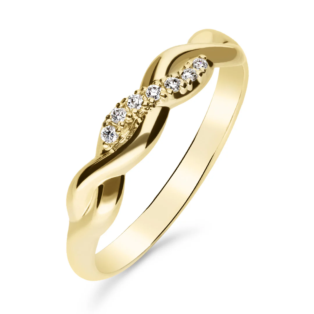 Silván Henrietta timanttisormus 0,05ct, keltakultaa, Silván vihkisormukset - Image 2