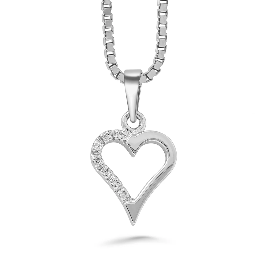 Silván Majlis timanttiriipus 0,05 ct, valkokultaa, Silván timanttikorut
