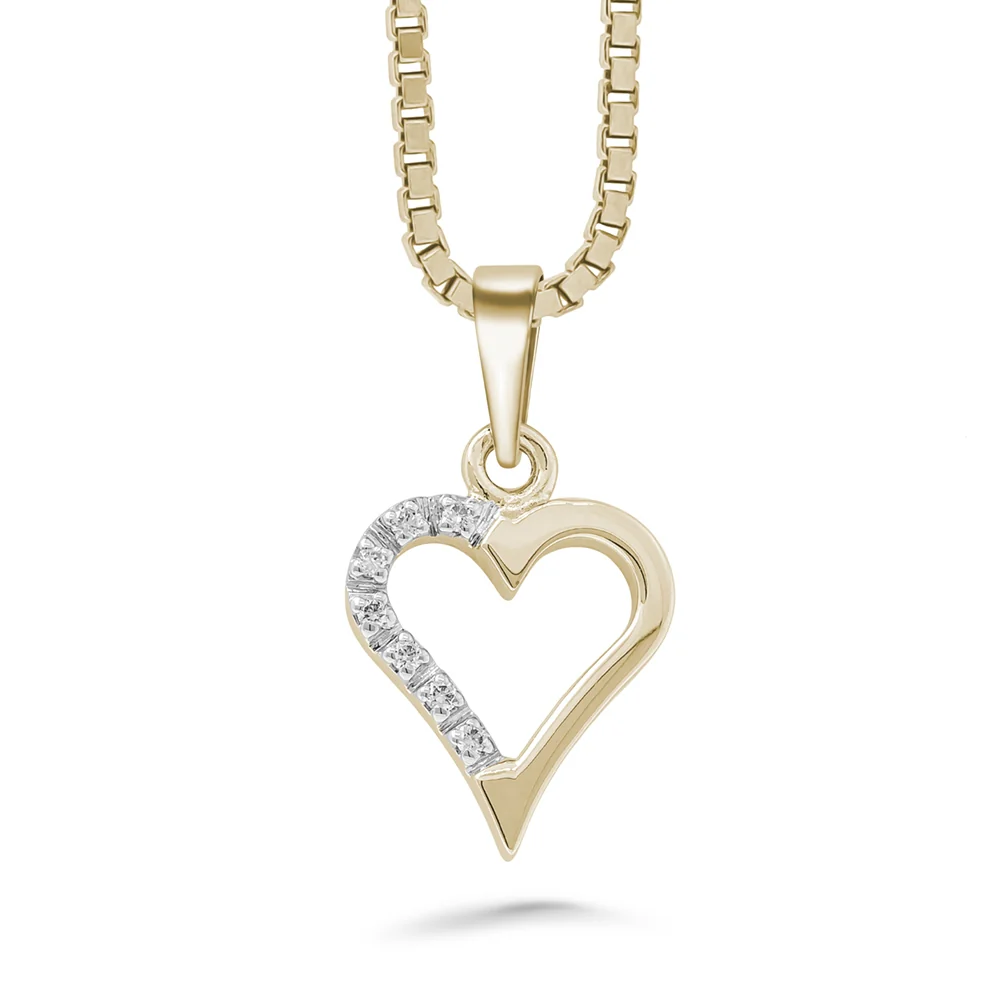 Silván Majlis timanttiriipus 0,05ct, keltakultaa, Silván timanttikorut