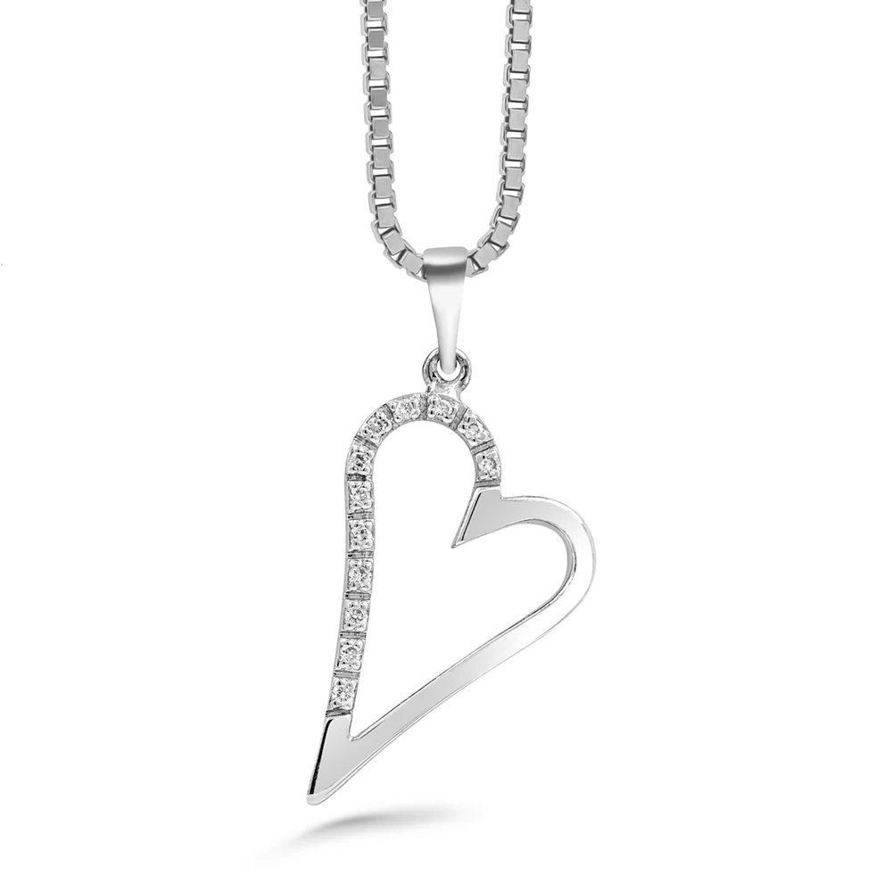 Silván Majlis timanttiriipus 0,08ct, valkokultaa, Silván timanttikorut