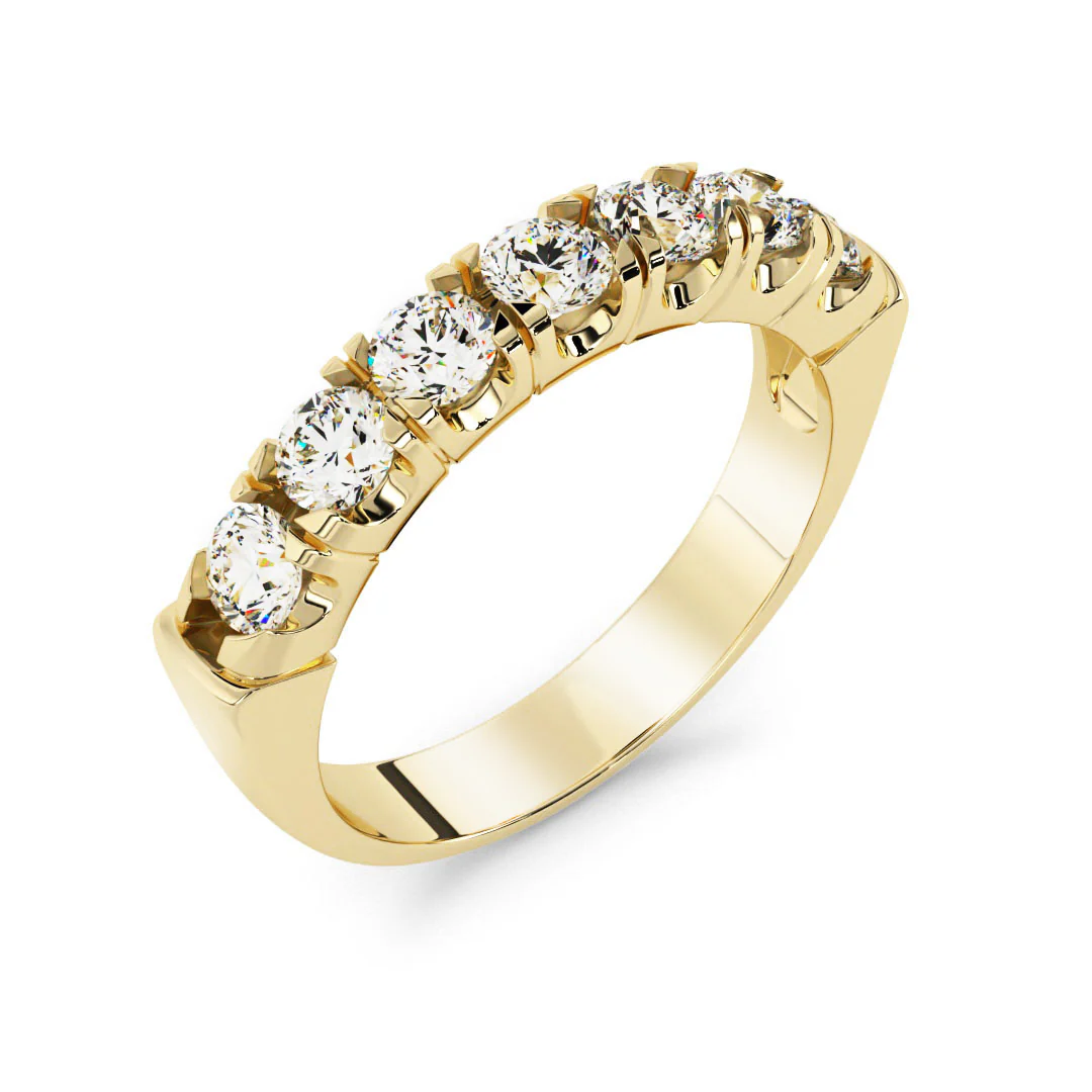 Silván Majlis timanttisormus 0,35ct, keltakultaa, Silván vihkisormukset - Image 2