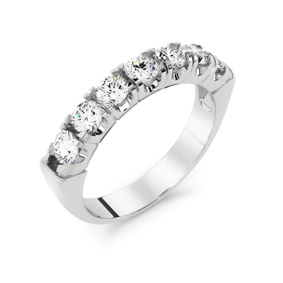 Silván Majlis timanttisormus 0,35ct, valkokultaa, Silván vihkisormukset - Image 2