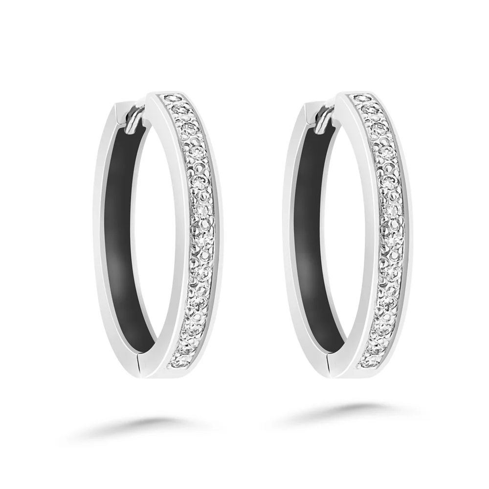 Silván Olivia timanttikorvakorut 0,24ct, valkokultaa, Silván timanttikorut