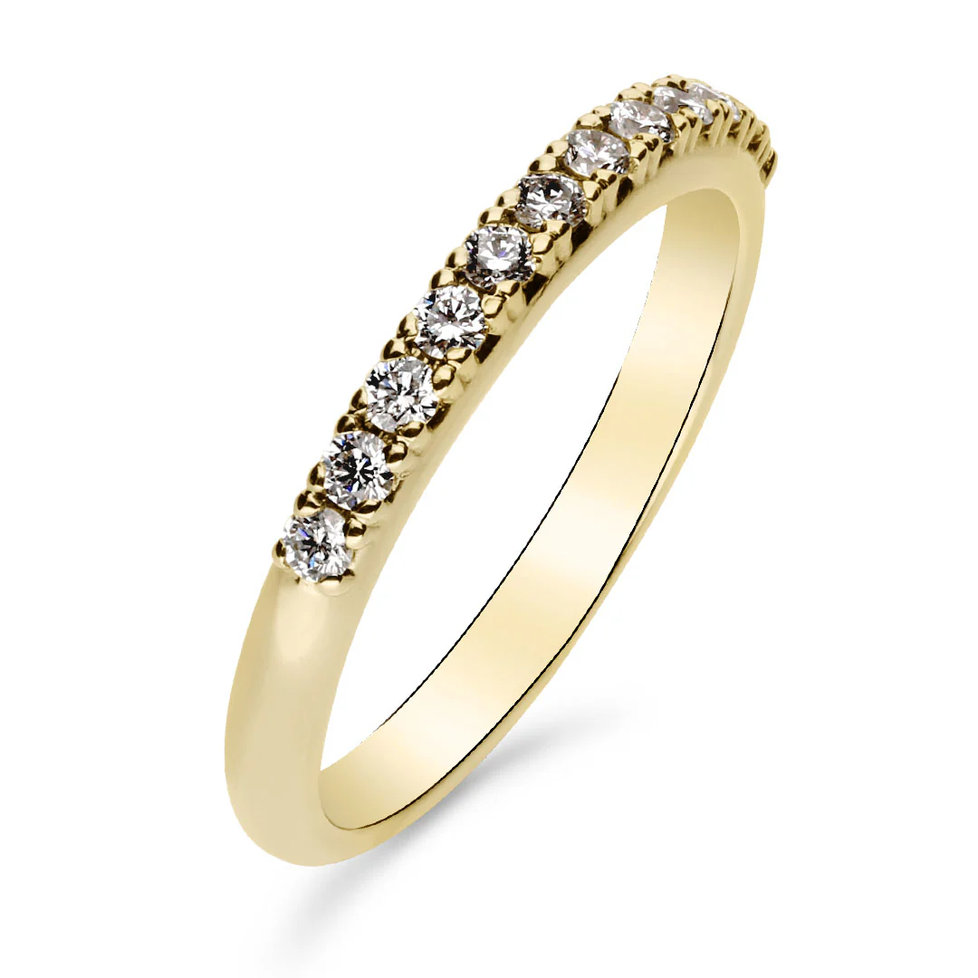Silván Rosalie timanttisormus 0,24ct, keltakultaa, Silván vihkisormukset - Image 4