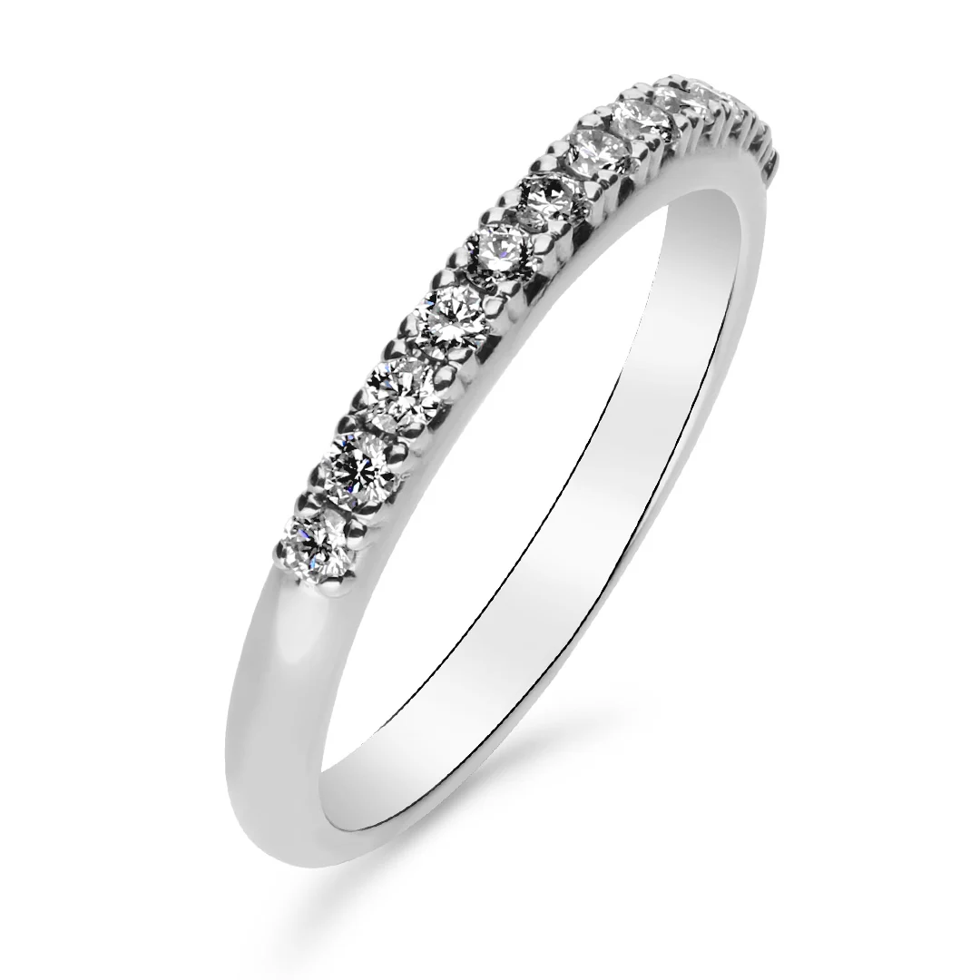 Silván Rosalie timanttisormus 0,24ct, valkokultaa, Silván vihkisormukset - Image 4