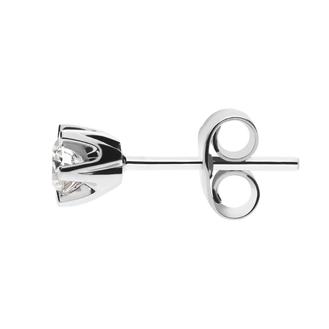Silván Solitaire timanttikorvakorut 0,30ct, valkokultaa, Silván timanttikorut - Image 2
