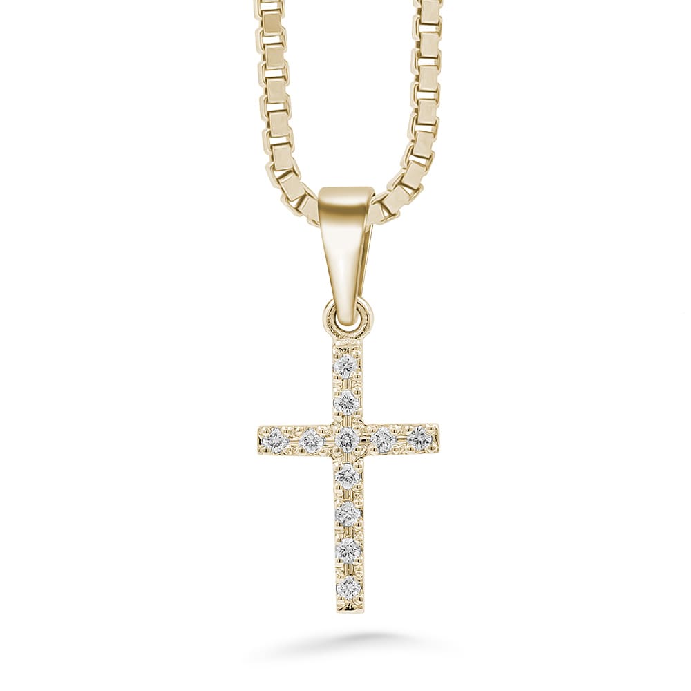 Silván timanttiriipus 0,11ct, keltakultaa, Silván timanttikorut