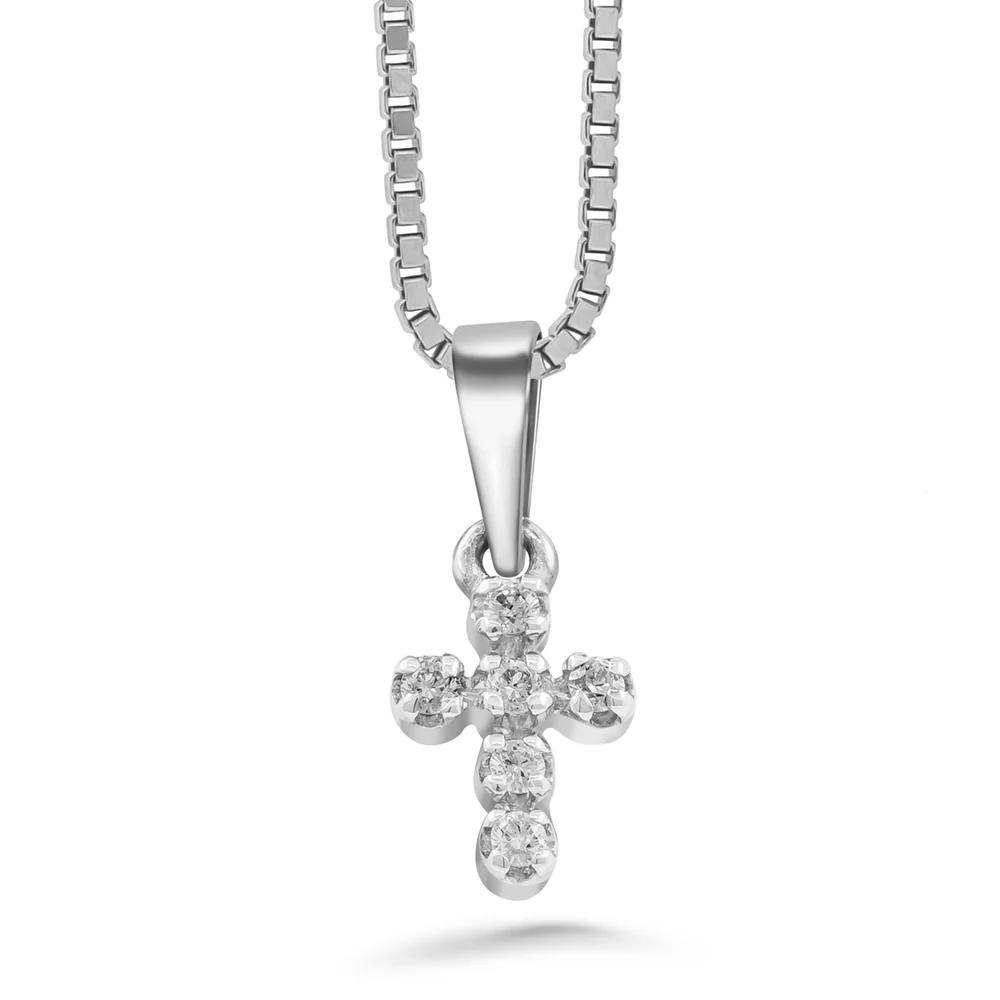 Silván timanttiriipus 0,12ct, valkokultaa, Silván timanttikorut