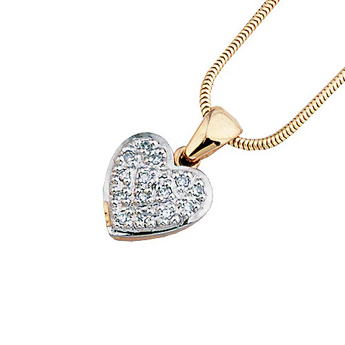 Silván timanttiriipus 0,14ct, keltakultaa, Silván timanttikorut