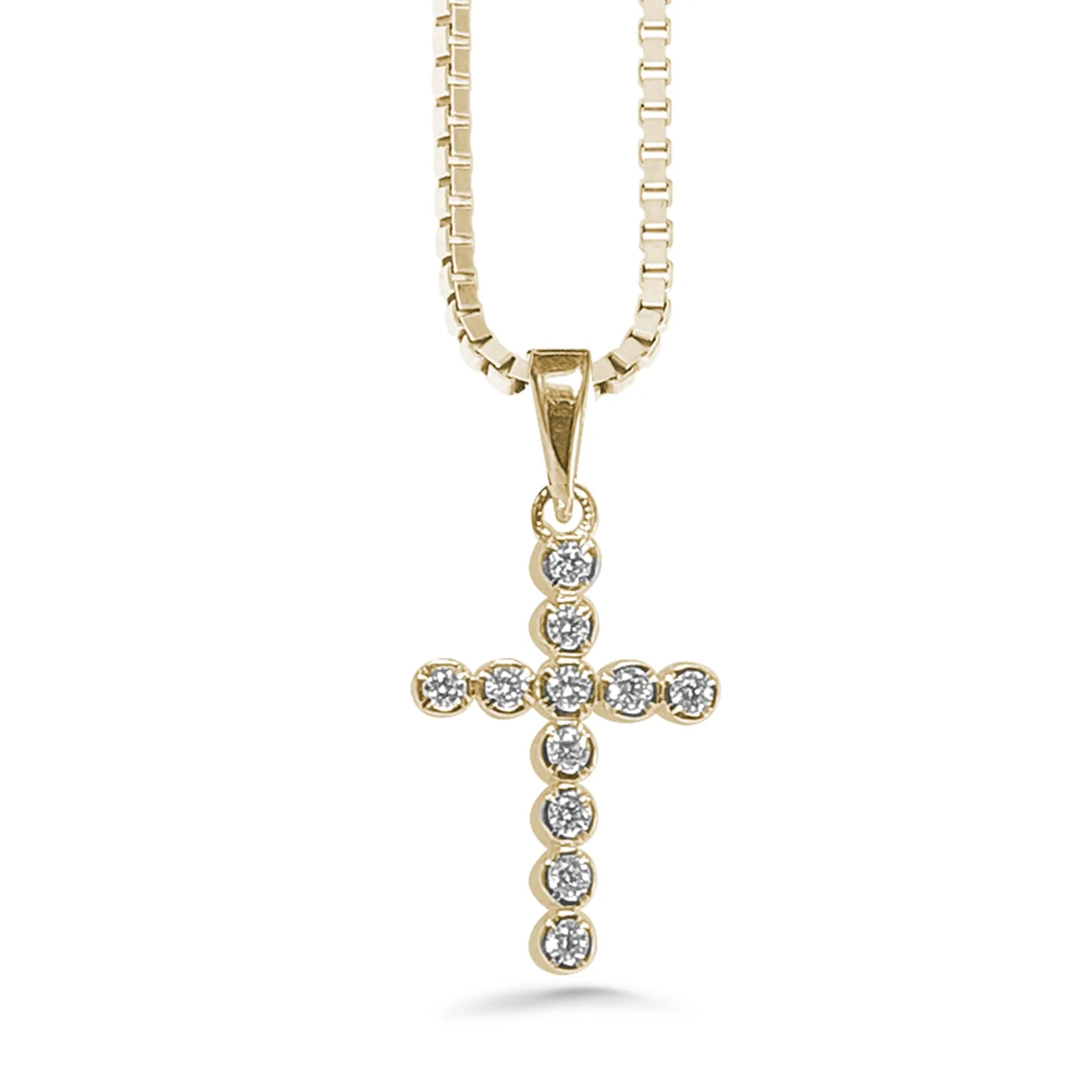 Silván timanttiriipus 0,22ct, keltakultaa, Silván timanttikorut