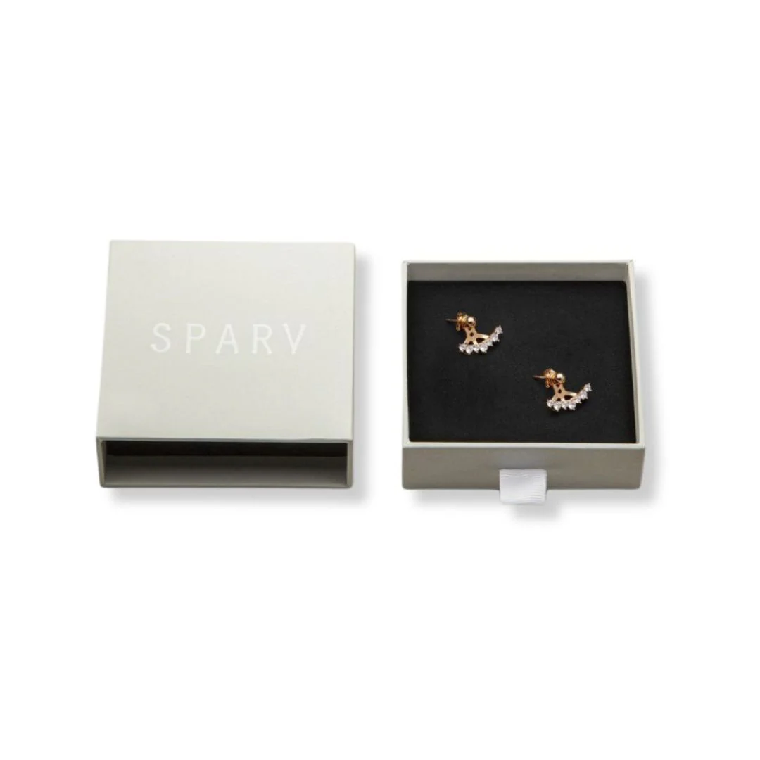 Sparv Sparkles korvakorut kullattu, 1250101 - Image 4