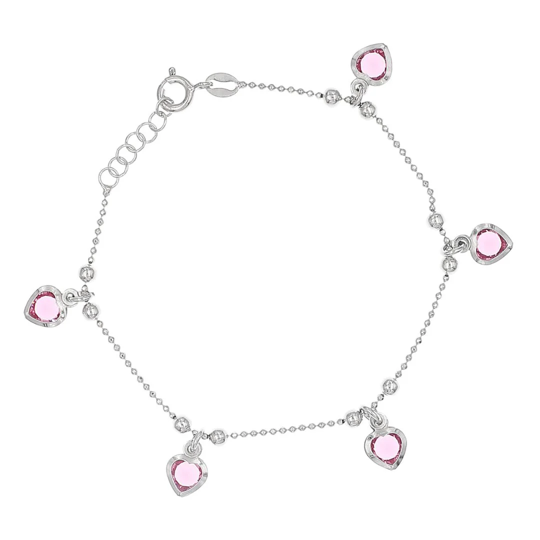 Stelle rannekoru zirkoneilla, hopeaa 0004BK3212