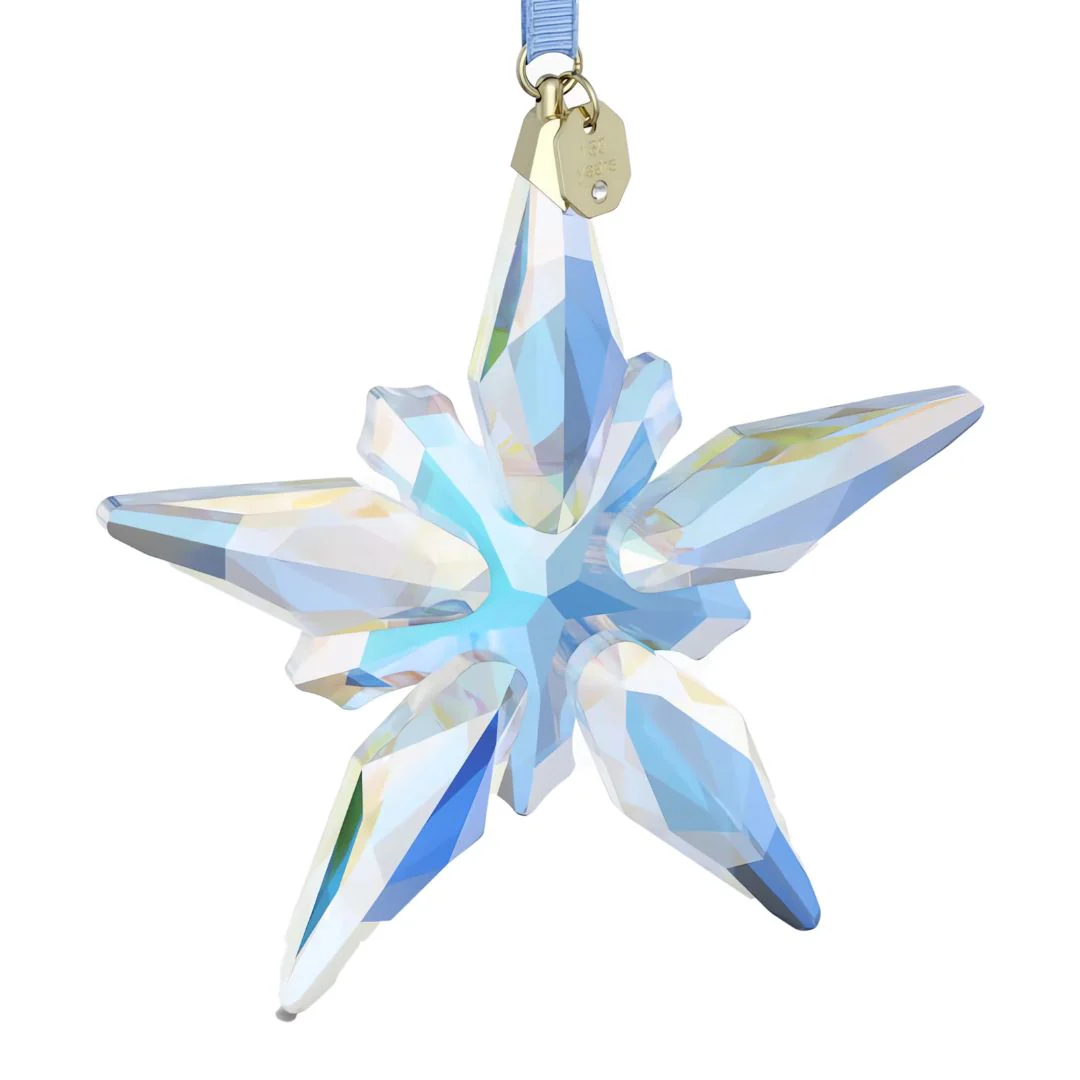 Swarovski Annual Edition 130th Anniversary Ornament 2025, sininen kristalli, joulukoriste 5701844 - Image 4